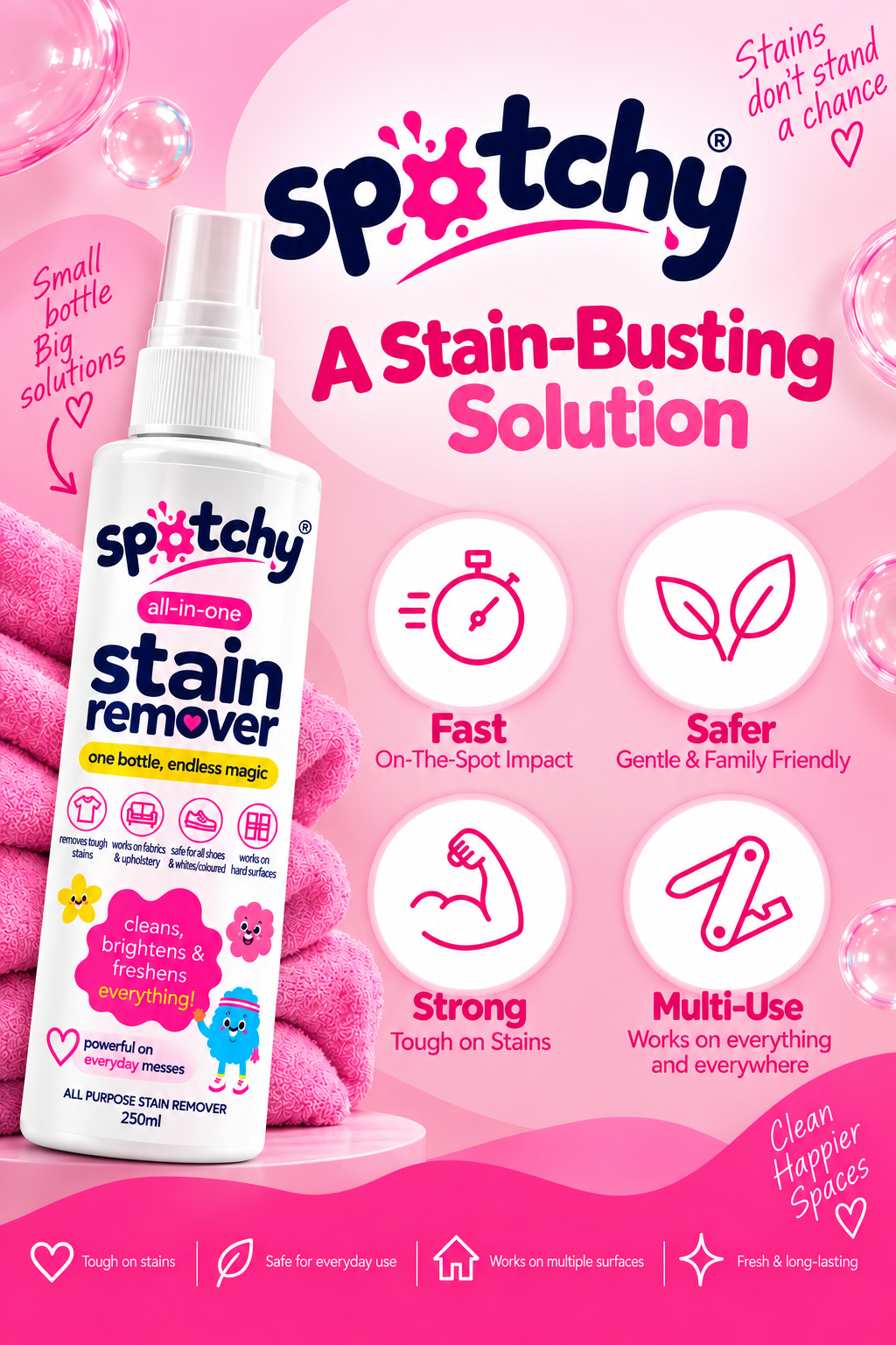 Spotchy stain remover ( All-in-One ) 250ml